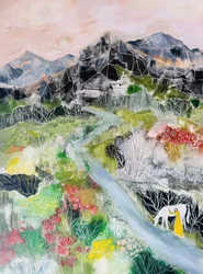 La Femme, la Vache, la Montagne, la Vallée