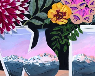 Vases « Dreamy Mountain »