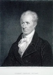 Gilbert Charles Stuart (1755-1828), gravé par Asher Brown Durand (1796-1886) d