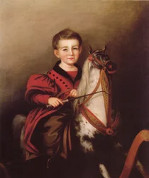 Charles Lavallen Jessop (Le garçon au cheval à bascule)