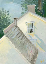 Lumière dorée, vers 2020 (huile sur toile)