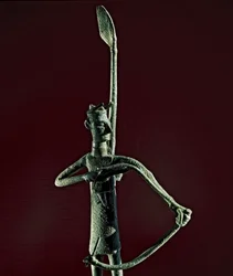 Culture nuragique (nuraghes), Sardaigne : statuette d