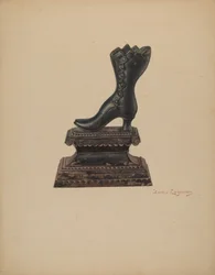 Butée de porte, vers 1939