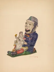 Tirelire : Paddy et le cochon