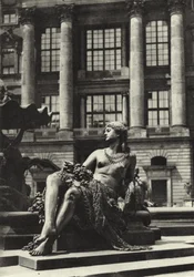 Berlin : Partie de la fontaine du château