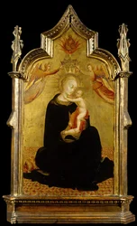 Madone et Enfant avec des Anges, ca. 1445-1450
