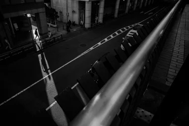 Ombre nocturne urbaine