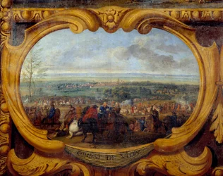 Les actions de Louis II de Bourbon, prince de Condé, bataille de Vitry (détail)