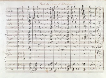 Première page du prélude de l