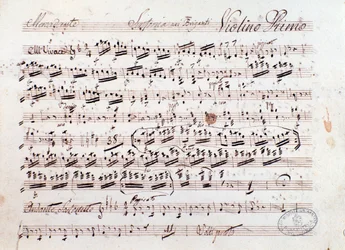 Partition musicale de l