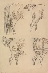 Quatre croquis de l