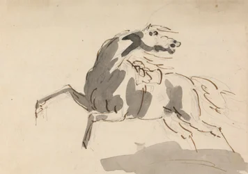 Cheval courant vers la gauche...