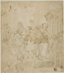 Sacrifice de la fille de Jephté