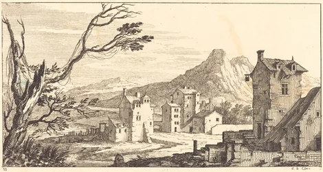 Paysage avec Maisons