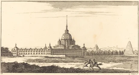 Paysage avec monastère