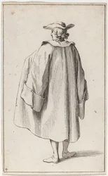 Homme debout vu de dos
