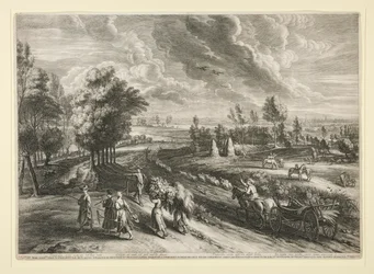 Vue de Malines, de la série des grands paysages