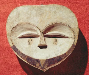 Masque Janus, Population Kwele, Congo