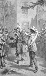 Nathaniel Bacon confronte Sir William Berkeley