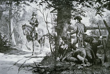 La capture du Major John Andre