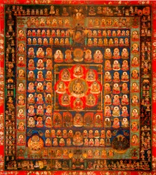 Bouddhisme : mandala taizokai