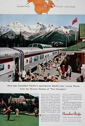 Publicité du chemin de fer Canadien Pacifique pour 