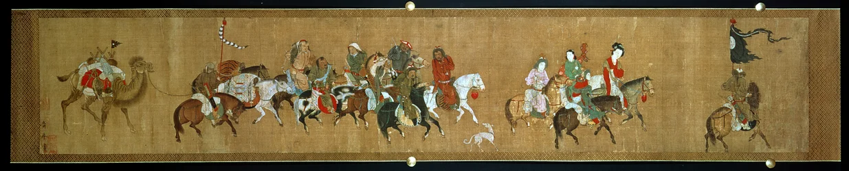 Un convoi de Mongols, Chinois