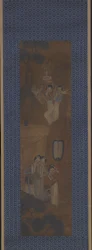 Cinq femmes en procession