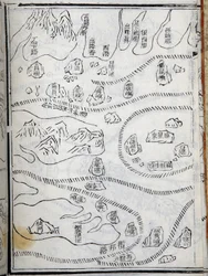 Carte des expéditions de Zheng He (1371-1433) en Afrique de l