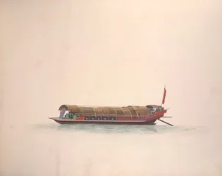 Bateau de musiciens, c.1800-05