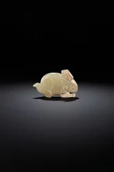 Pendentif en forme de lapin, fin de la dynastie Shang-début de la dynastie Zhou occidentale