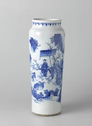 Rolwagen avec des figures dans un paysage continu, vers 1635-50