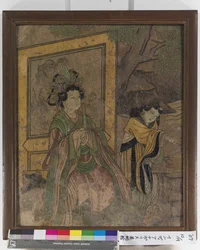 Fragment de peinture murale