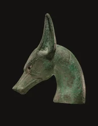 Un sceptre égyptien en bronze
