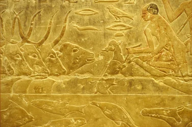 Égypte ancienne, sculpture/peinture murale, Mastaba/Tombeau d