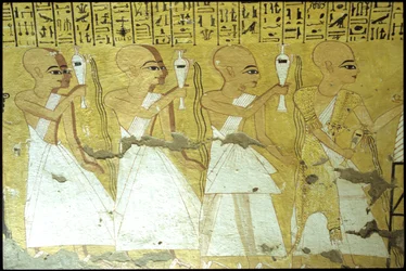 Égypte ancienne, peinture murale, Tombe d