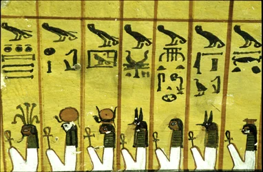 Égypte ancienne, Peinture murale Tombe d