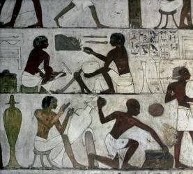 Louxor Thèbes : Nécropole des Nobles, Tombe de Rekhmire, artisans