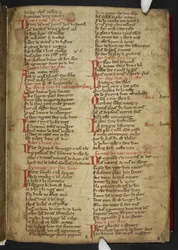 Novele cirurgerie, extrait (365 lignes). Une collection de recettes médicales en vers anglo-normands