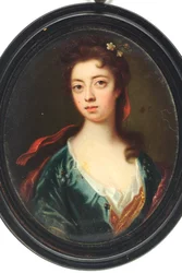 Jane Martha Temple, comtesse de Portland (émail)