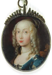 Lady Frances Cavendish, Comtesse de Bolingbroke (émail)