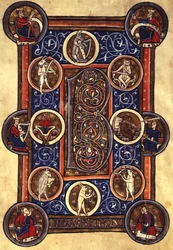 Psaume I avec initiale habitée 