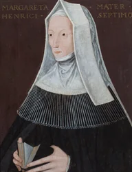 Portrait de Margaret Beaufort, comtesse de Richmond et Derby (huile sur panneau)