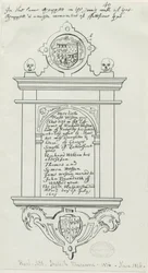 Ancienne église de Rugeley - Monument à Rafe Weston