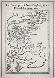 Partie sud de la Nouvelle-Angleterre telle qu
