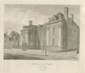 Stafford - Shire Hall : peinture à l