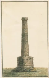 Wolverhampton - Pilier saxon dans le cimetière de l