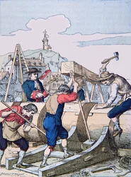 Un chantier naval à l