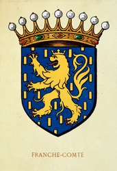 Blason de la Franche-Comté.