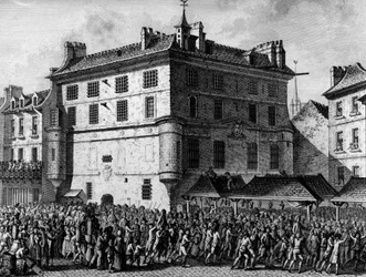 Révolution française : Le peuple des Gardes françaises de la prison de l